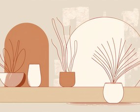 Poszter 50x40cm Növények kilåtåsa