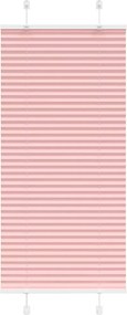 vidaXL pliszírozott redőny rózsaszín 65x150 cm szövetszélesség 64,4 cm