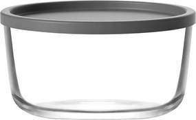 Lav Round Zárható ételtároló doboz fedővel, 1490 ml, kerek