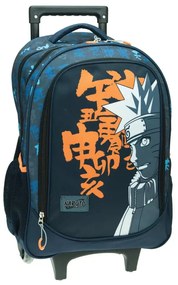 Naruto Letters gurulós iskolatáska, táska 46 cm