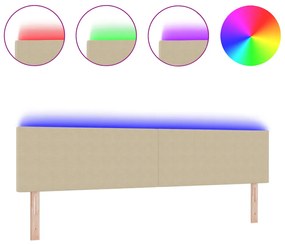 LED Fejtámla Egyszerű Dizájn - Világos Zöld és Szürke, 100 cm Corduroy Szövet