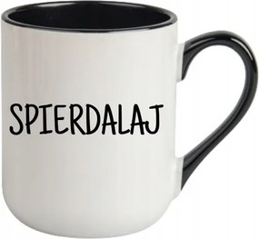 Fehér Bögre Fekete Cofee Vicces Ajándék Spi******