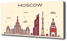 Vászon nyomtatás Moszkva épületek oc-88965141