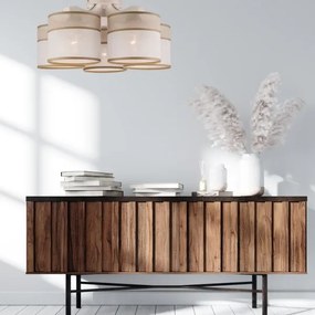 Fali lámpa ANDREA 5xE27/60W/230V bükk