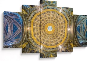 A Siena templom mennyezetének képe (150x105 cm)