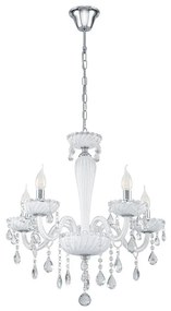 Eglo 39113- Csillár CARPENTO 5xE14/40W/230V