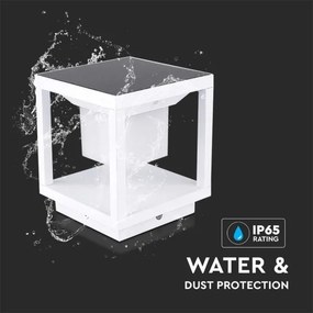 LED Napelemes lámpa érzékelővel LED/2W/5,5V 3000K IP65 2600 mAh fehér