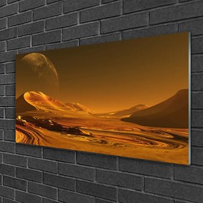 Akril üveg kép Desert Landscape Tér 100x50 cm