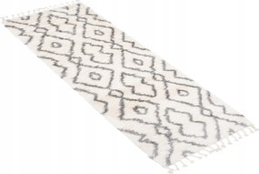 Járdaszőnyeg Shaggy Aztec 70x250 rojtos Boho w12