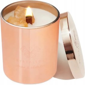 Crystallove Szójagyertya citrommal és fehér teával limited edition