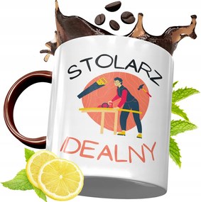 Bordó Bögre Asztalosnak Születésnapra Ajándék fényképes nyomattal