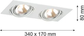 Argon OLIMP 785 Beépíthető spotlámpa 2x6W/G9 IP20