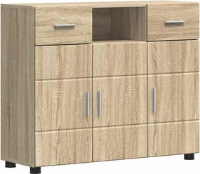 vidaXL Fából Készült Szekrény Sonoma tölgy 88,5 x 30,5 x 73 cm Faanyag