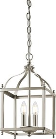 Kichler LARKIN KL-LARKIN-P-S-NI Függőlámpa 2x60W/E14