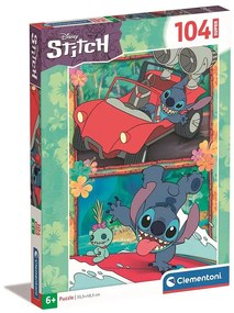 Lilo és Stitch A csillagkutya puzzle 104 db-os (Wild Adventure)