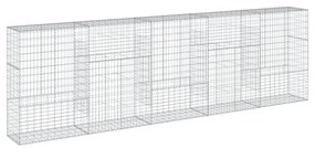 horganyzott vas gabion kosár fedéllel 500 x 50 x 150 cm