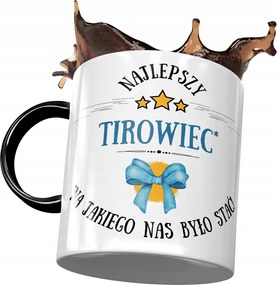 Fekete kamionos bögre A legjobb kamionos ajándék fényképes nyomtatással