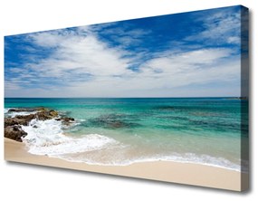 Vászonfotó Strand, tenger, táj 100x50 cm