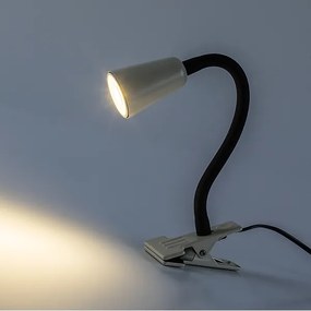 Rabalux 74091 - ALDO csíptetős asztali lámpa 1xGU10/7W/230V krémszínű