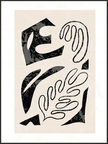 Boho absztrakt Poszter B1 100x70cm kép #T27