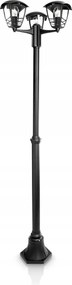 LED-es kerti lámpa Kültéri Philips Creek E27 IP44 Lámpa Oszlop 184cm