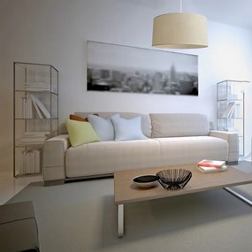 Csillár zsinóron ALBA 1xE27/15W/230V á. 40 cm bézs