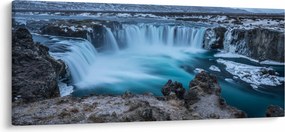 Kép - Kilátás a vízesésre (120x50 cm)