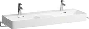 Laufen Val mosdótál 120x42 cm négyszögletes beépíthető fehér H8142820001041