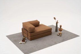 Kétszemélyes kanapé Comfort - Barna v2