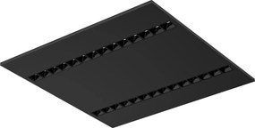 Falra szerelhető Led panel OptiLux CRI>90 40W 5600 lm 60x60 2in1 teljesen fekete