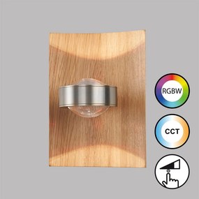 Fischer&Honsel SHINE-WOOD 30542 Fali lámpa 1x9W/LED 2700K 900 lm IP20