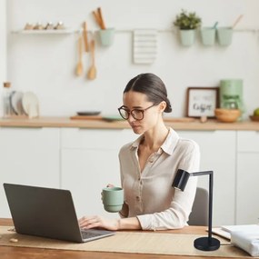 Rabalux 73029 - Asztali lámpa KARTER 1xGU10/5W/230V fekete