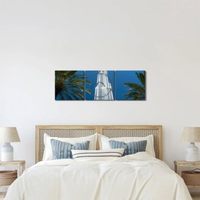 Kép - Burj Khalifa (órával) (90x30 cm)