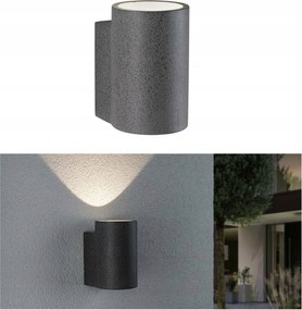 Paulmann Concrea kültéri Led fali lámpa 170mm IP65 6.8W 3000K fekete