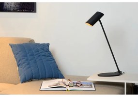 Lucide 19600/01/30 - Asztali lámpa HESTER 1xGU10/7W/230V fekete