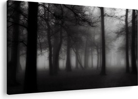 Kép - erdő a ködben (90x60 cm)