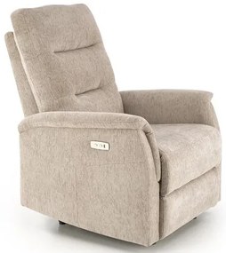 JAMAL elektromos relax fotel bézs