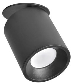 Beépíthető spotlámpa HARON 1xGU10/10W/230V fekete