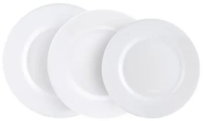 Luminarc EVERY DAY üveg étkészlet 18 részes 6 személyes fehér G0566