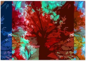 Poszterek 100x70 Őszi absztrakt