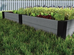 Keter Vista Modular Garden Bed magaságyás, kettős csomagolás, szürke