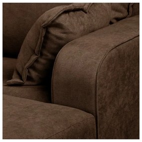 Sötétbarna sarokkanapé (jobb oldali) Beata – Ropez