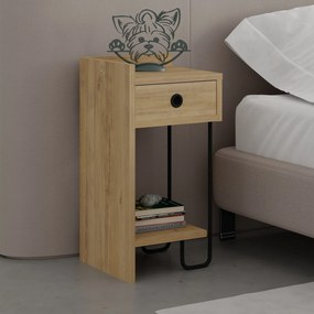 Éjjeliszekrény Sirius Left - Oak v2