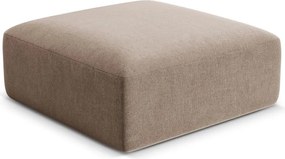 Világosbarna bársony lábtartó Campi – Cosmopolitan Design