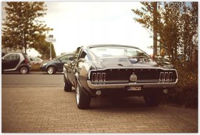 Poszterek 120x80 Vintage fotó Ford Mustang
