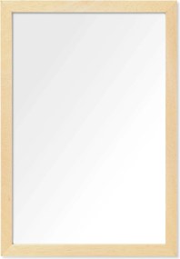 Rustic fa képkeret natúr 50x60 Plexi