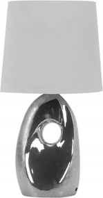 Asztali lámpa Candellux Hierro fehér, ezüst 60 W