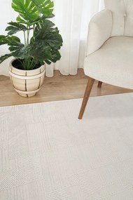Marla futószőnyeg, fehér-krém, 80×300 cm