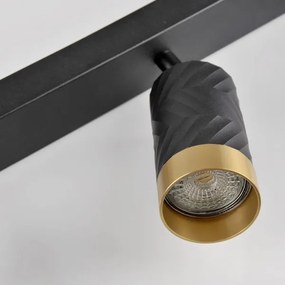 Spotlámpa ARRAS 3xGU10/10W/230V fekete