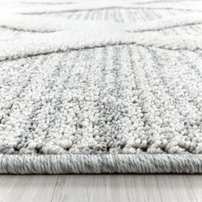 Világosszürke kerek szőnyeg ø 120 cm Pisa – Ayyildiz Carpets